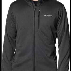 NWT Columbia Medium Men’s Park View Fleece Omni-Wick Full Zip Up Sweater